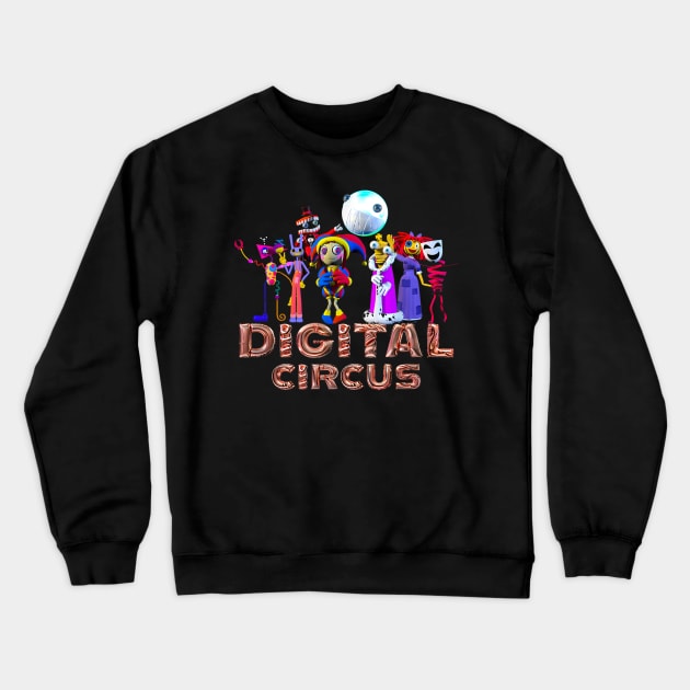 The Amazing Digital Circus Crewneck Sweatshirt by kiperb